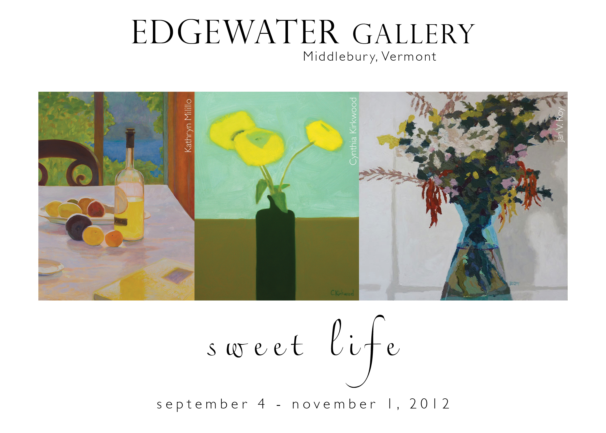sweet life at edgewater gallery